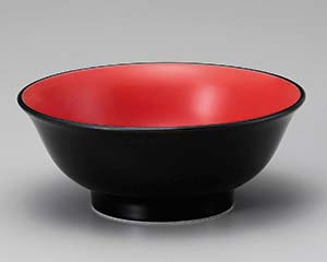 【まとめ買い10個セット品】 ハ678-088 朱天目6.8反高台丼【キャンセル/返品不可】【厨房館】