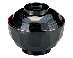 【まとめ買い10個セット品】 エ688-178 [TA]ABS3.8寸亀甲吸椀 黒内朱[洗]【キャンセル/返品不可】【厨房館】｜業務用厨房機器の飲食店厨房館