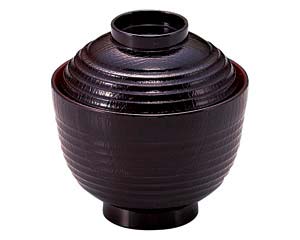 【まとめ買い10個セット品】 エ688-028 [TA]3寸荒筋木目椀 溜内朱[洗]【キャンセル/返品不可】【厨房館】