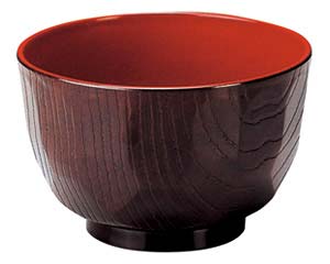 【まとめ買い10個セット品】 ヌ692-068 [A]3.7寸亀甲椀 溜内朱【キャンセル/返品不可】【厨房館】