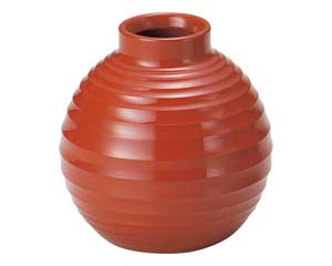 【まとめ買い10個セット品】 エ697-238 [A]とっくりダシ入れ朱小 (170cc)【キャンセル/返品不可】【厨房館】
