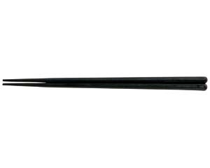 【まとめ買い10個セット品】 エ729-128 [SPS]新22.7cm六角先端角箸ブラック[洗]【キャンセル/返品不可】【厨房館】