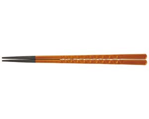 【まとめ買い10個セット品】 ヌ731-198 [PBT]22.6cm亀甲箸 春慶(2回塗)【キャンセル/返品不可】【厨房館】