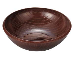 【まとめ買い10個セット品】 エ716-298 [A]サラダボール 溜(大)[洗]【キャンセル/返品不可】【厨房館】