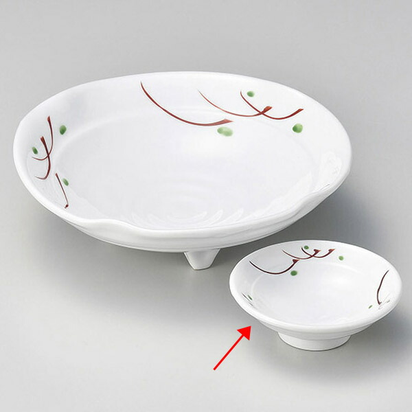 【まとめ買い10個セット品】和食器 ネ013-208 赤武蔵野 平千代口【厨房館】