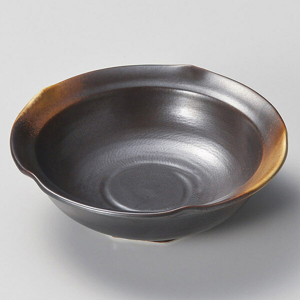 【まとめ買い10個セット品】和食器 イ047-038 やきしめ梅型4.8鉢【厨房館】|業務用厨房機器の飲食店厨房館