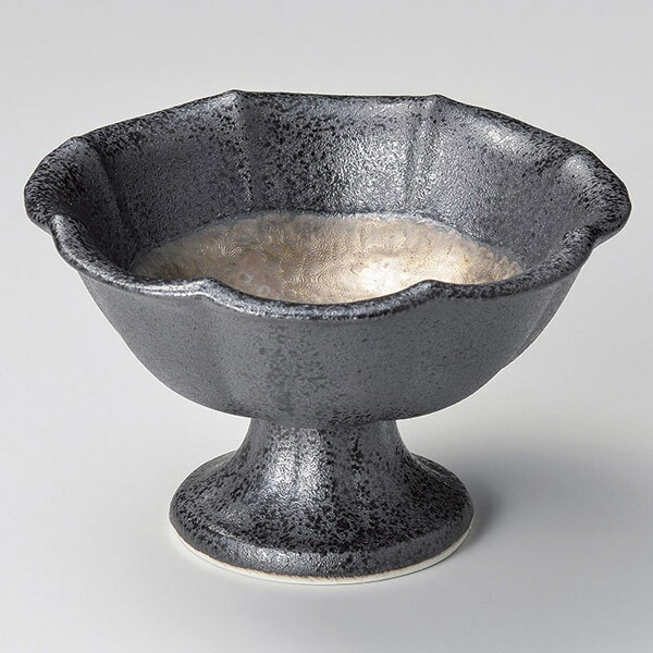 【まとめ買い10個セット品】和食器 ツ054-168 本窯金彩3.0輪花高台小鉢【厨房館】|業務用厨房機器の飲食店厨房館