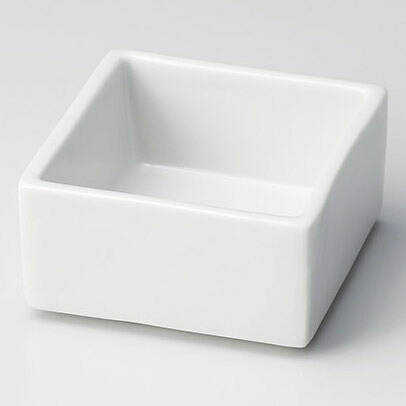 【まとめ買い10個セット品】和食器 ホ087-038 青白スタック四角小付【厨房館】