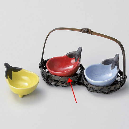 【まとめ買い10個書き割り品】和食器 キ090-028 赤釉 茄子型繊細さ【勝手もと館】
