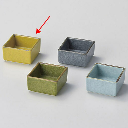 【まとめ買い10個書き割り品】和食器 カ091-238 マスタードチビ重【勝手もと館】