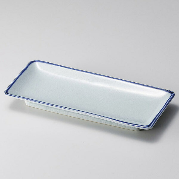 【まとめ買い10個セット品】和食器 イ131-058 おふけ波渕付出皿【厨房館】
