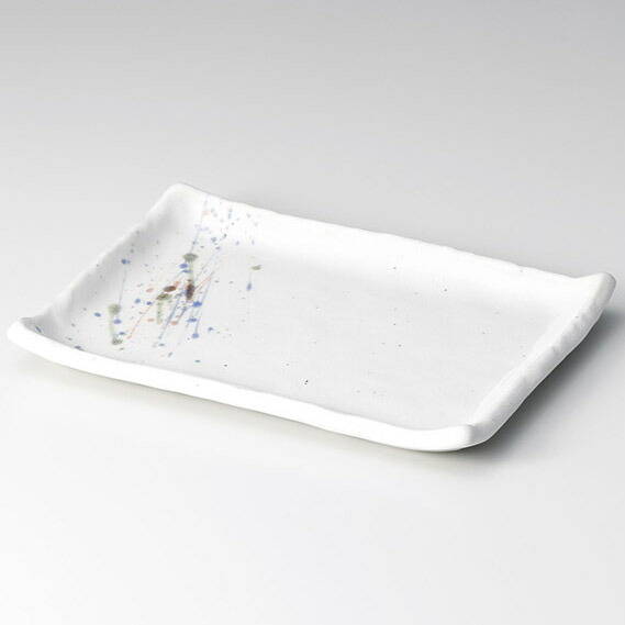 【まとめ買い10個セット品】和食器 ロ147-028 はるかぜ 7寸長角皿【厨房館】