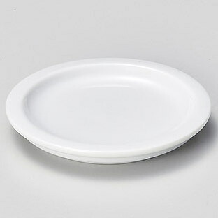 【まとめ買い10個仕掛ける品】和食器 カ233-278 白磁リム小皿【勝手もと館】