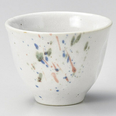 【まとめ買い10個セット品】和食器 ロ281-158 はるかぜ 指押カップ【厨房館】