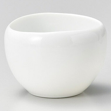 【まとめ買い10個セット品】和食器 ホ281-228 白磁たまごロックカップ【厨房館】