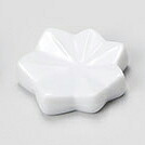 【まとめ買い10個セット品】和食器 コ289-638 紅葉 白 箸置き【厨房館】
