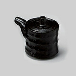 【まとめ買い10個セット品】和食器 タ295-518 瀬戸黒つづみミニ汁次【厨房館】