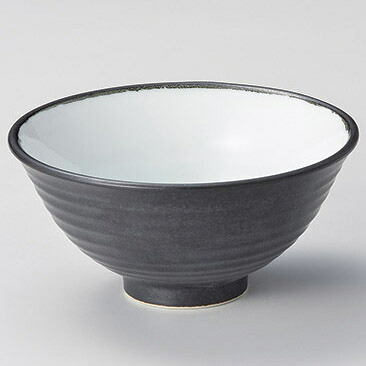 【まとめ買い10個セット品】和食器 ユ329-368 信楽黒釉反5.5丼【厨房館】