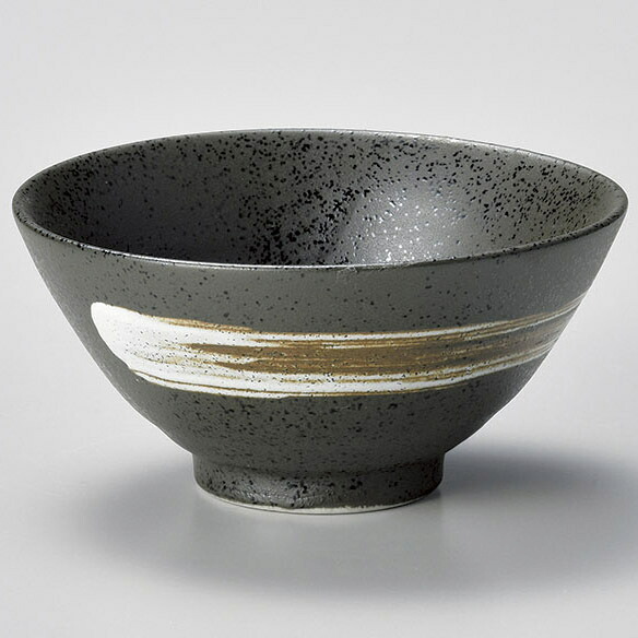 【まとめ買い10個セット品】和食器 ヤ367-458 白刷毛天目平成茶碗【厨房館】