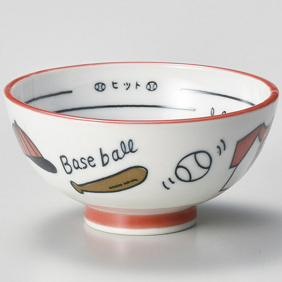 【まとめ買い10個書き割り品】和食器 イ370-378 野球中平【勝手もと館】