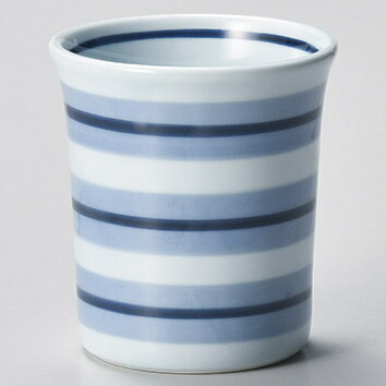 【まとめ買い10個セット品】和食器 ユ379-498 ゴス駒筋 ストレート湯呑【厨房館】
