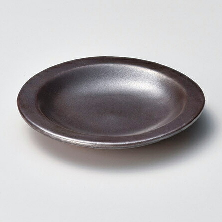 【まとめ買い10個仕掛ける品】和食器 ス411-058 鉄たま物耐熱皿【御厨子所館】