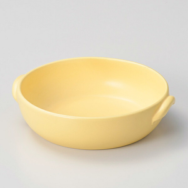 【まとめ買い10個書き割り品】和食器 ス604-048 リモーネ丸グラタン(大)【勝手もと館】