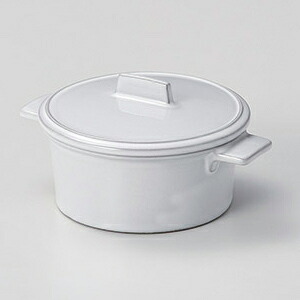 【まとめ買い10個書き割り品】和食器 カ605-368 ホワイトココットS【勝手もと館】