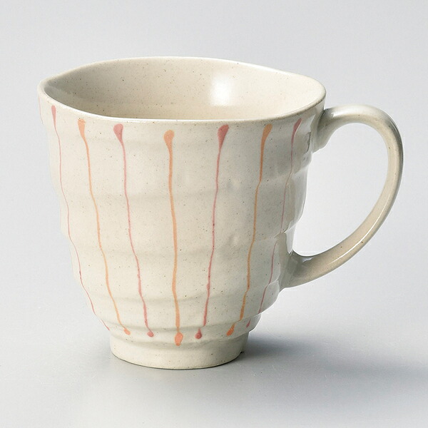 【まとめ買い10個セット品】和食器 ユ619-318 十草一珍マグ(ピンク)【厨房館】