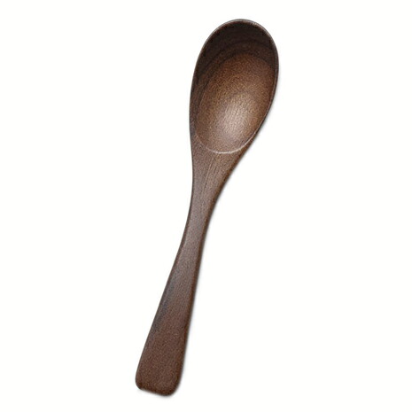 【まとめ買い10個セット品】和食器 ユ626-018 ウォールナットカレースプーン【厨房館】
