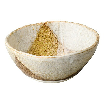 【まとめ買い10個セット品】和食器 ネ488-098 黄河三方掛け もえぎボール【厨房館】
