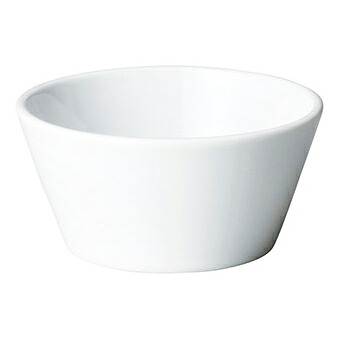 【まとめ買い10個書き割り品】和食器 ヤ580-048 プラット 白いこと 10糎どんぶり鉢【勝手もと館】