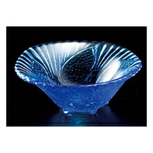 【まとめ買い10個セット品】和食器 ワ645-178 ガラス 小鉢 鳳凰【厨房館】
