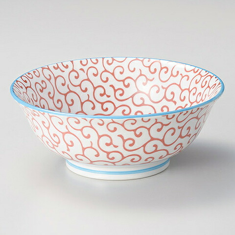 【まとめ買い10個セット品】和食器 ト683-158 結唐草丸型 5.0多用丼【厨房館】