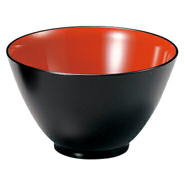 【まとめ買い10個セット品】和食器 エ691-098 [A]5.3寸ラックボール 新溜内朱【厨房館】
