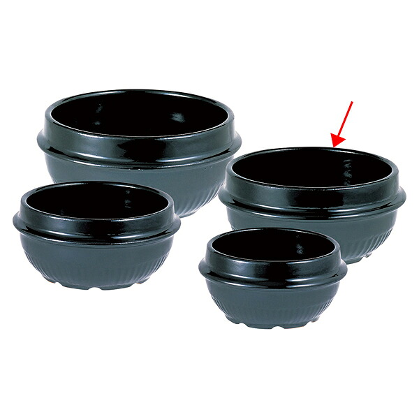 【まとめ買い10個セット品】和食器 ヌ735-228 [陶]耐熱陶器 チゲ鍋17.5cm【厨房館】