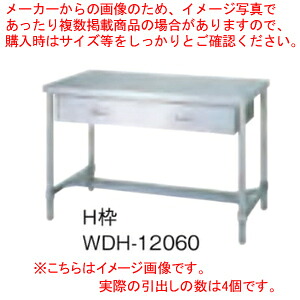 シンコー SINKO 作業台 H枠 WDH-18045 1800×450×800 【法人様専用商品】【メーカー直送/後払い決済不可】 【作業テーブル 業務用 作業台 ステンレス キッチン 調理台 キッチン作業台 diy テーブル 台所 作業デスク 調理作業台 厨房機器】【厨房館】