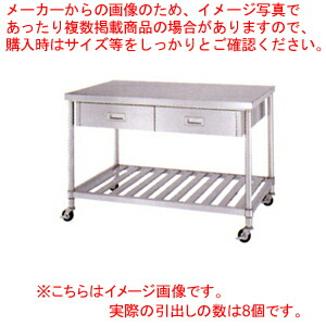 シンコー SINKO 作業台 スノコ棚 WDWSC-18090 1800×900×800【法人様専用商品】【メーカー直送/後払い決済不可】【作業テーブル 業務用 作業台 ステンレス キッチン 調理台 キッチン作業台 diy テーブル 台所 作業デスク 調理作業台 厨房機器】【厨房館】