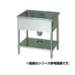 マルゼン 一槽シンク BG無 W600×D750×H800〔BS1X-067N〕 【メーカー直送/後払い決済不可】 【人気 1槽 シンク 簡易 流し 一層 シンク 一槽 流し台 一槽シンク 業務用 ステンレスシンク キッチン ステンレス キッチンシンク ステンレス製 一層式 1層】【厨房館】 55,194円