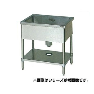 マルゼン 一槽シンク BG無 W900×D600×H800〔BS1X-096N〕 【メーカー直送/後払い決済不可】 【人気 1槽 シンク 簡易 流し 一層 シンク 一槽 流し台 一槽シンク 業務用 ステンレスシンク キッチン ステンレス キッチンシンク ステンレス製 一層式 1層】【厨房館】