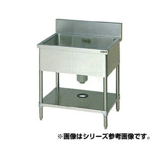 マルゼン 一槽シンク BG有 W1200×D600×H800〔BS1X-126〕 【メーカー直送/後払い決済不可】 【人気 1槽 シンク 簡易 流し 一層 シンク 一槽 流し台 一槽シンク 業務用 ステンレスシンク キッチン ステンレス キッチンシンク ステンレス製 一層式 1層】【厨房館】