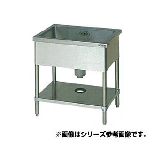 マルゼン 一槽シンク BG無 W1200×D600×H800〔BS1X-126N〕 【メーカー直送/後払い決済不可】 【人気 1槽 シンク 簡易 流し 一層 シンク 一槽 流し台 一槽シンク 業務用 ステンレスシンク キッチン ステンレス キッチンシンク ステンレス製 一層式 1層】【厨房館】