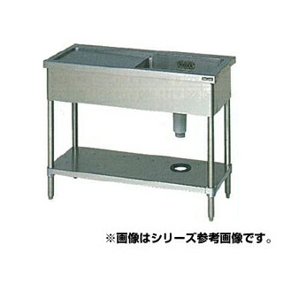 マルゼン 一槽水切シンク BG無 W1200&times;D450&times;H800〔BSM1X-124RN〕 【メーカー直送/後払い決済不可】【人気 1槽 シンク 簡易 流し 一層 シンク 一槽 流し台 一槽シンク 業務用 ステンレスシンク キッチン ステンレス ステンレス製 一層式 1層】【厨房館】｜業務用厨房機器の飲食店厨房館 58,061円