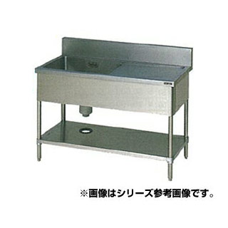 マルゼン 一槽水切シンク BG有 W1500×D750×H800〔BSM1X-157L〕 【製造業者直送/後ばらい決済不可】【一般受け 1槽 シンク 飾り気の無い 流し 一層 シンク 一槽 流し台 一槽シンク お役目用 ステンレス鋼シンク 勝手もと ステンレス鋼 ステンレス鋼製 一層式 1層】【勝手もと館】