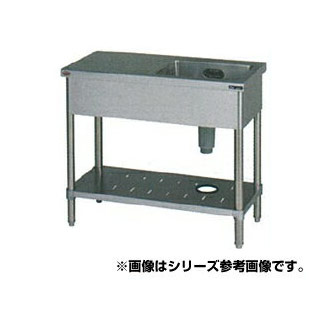 マルゼン 1槽台付シンク BST1X-094LN 【メーカー直送/後払い決済不可】 【人気 1槽 シンク 簡易 流し 一層 シンク 一槽 流し台 一槽シンク 業務用 ステンレスシンク キッチン ステンレス キッチンシンク ステンレス製 一層式 1層 シンク】【厨房館】
