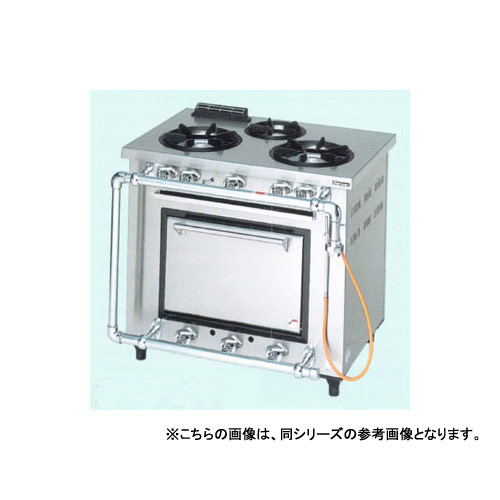 マルゼン　デラックスタイプガスレンジ　MGRD-126TD　1200&times;600&times;800 １２Ａ・１３Ａ(都市ガス)【メーカー直送/後払い決済不可】【厨房館】｜業務用厨房機器の飲食店厨房館