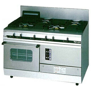 マルゼン パワークックガスレンジ MGRXS-127F 1200×750×800 １２Ａ・１３Ａ(都市屁っ放り)【製造会社直送/信用販売決済不可】【勝手もと館】