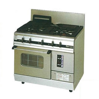 マルゼン　パワークックガスレンジ　MGRXU-096F　900×600×800 １２Ａ・１３Ａ(都市ガス) 【メーカー直送/後払い決済不可】【厨房館】