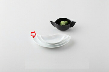 【まとめ買い10個セット品】和食器 白磁ペーズリー 8インチ皿 37A404-06 まごころ第37集 【キャンセル/返品不可】【厨房館】