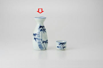 【まとめ買い10個セット品】和食器 古染ウズ竹 一合徳利 37F297-13 まごころ第37集 【キャンセル/返品不可】【厨房館】 4,889円
